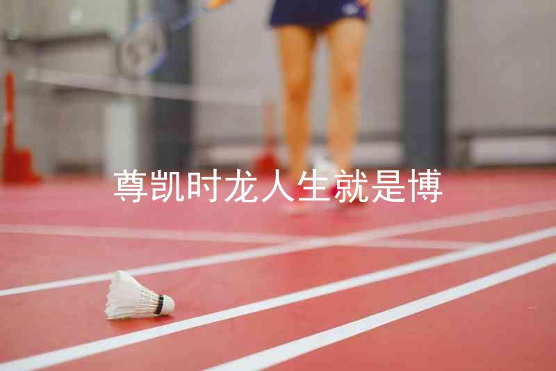 尊凯时龙人生就是博