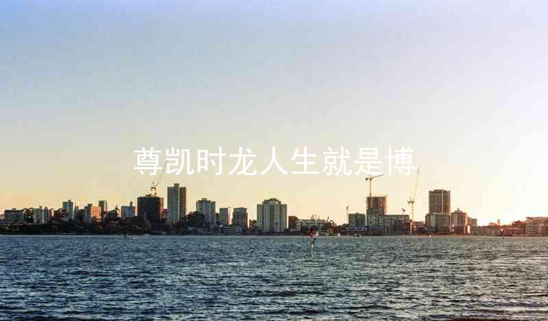 尊凯时龙人生就是博